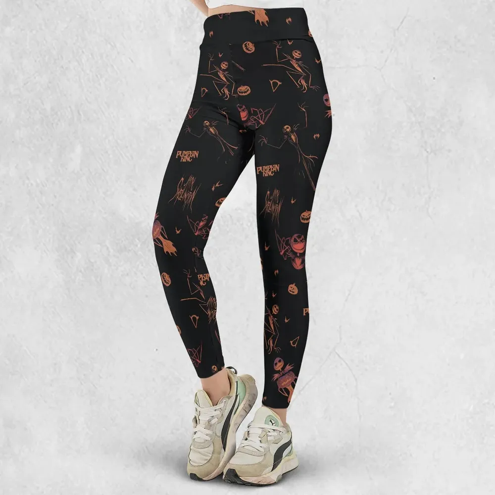 Pumpkin King Jack Skellington Legging - 2