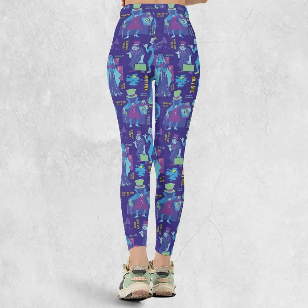 Happy Haunts Journal Haunted Mansion Legging - 3
