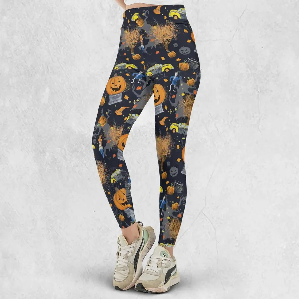 Magic Town Halloweentown Legging - 2
