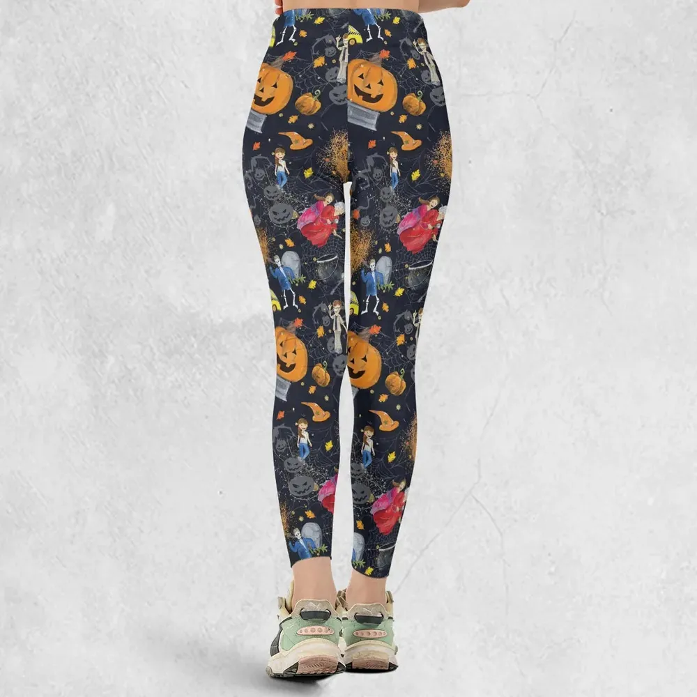 Magic Town Halloweentown Legging - 3