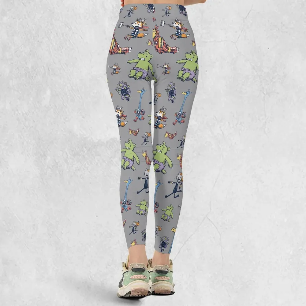 Animals Assemble Avengers Legging - 3