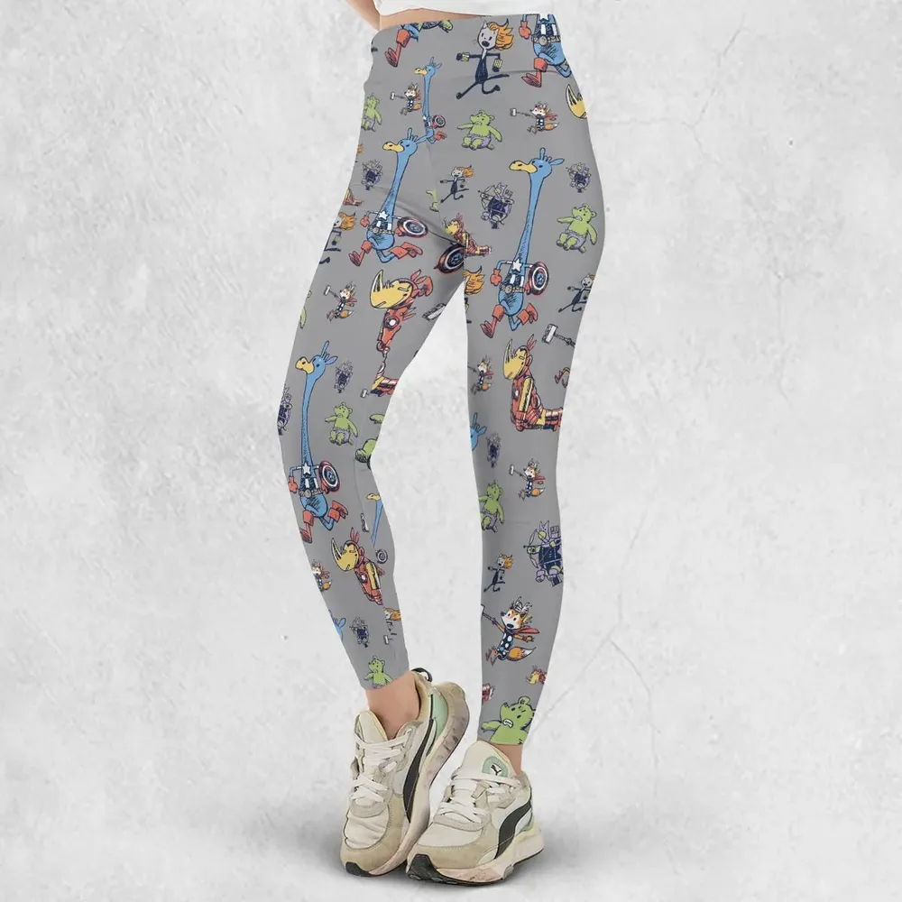 Animals Assemble Avengers Legging - 2