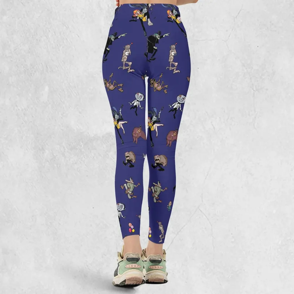 It's a Mad Mad Mad Monster Party Legging - 3