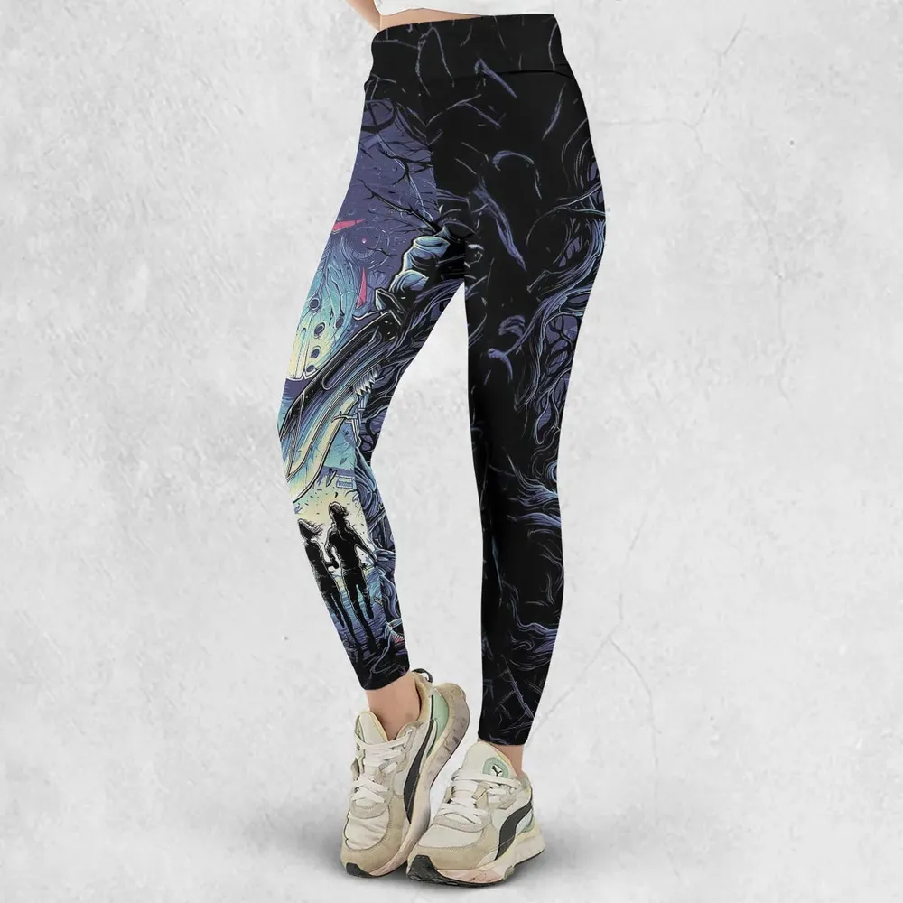Camp Crystal Chic Friday the 13th Legging - 2