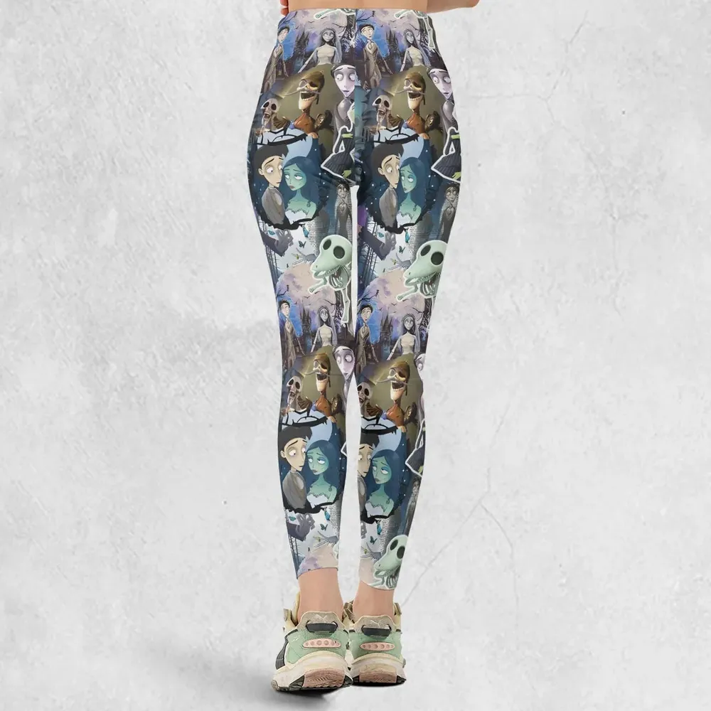 Unalive Bride Corpse Bride Legging - 3