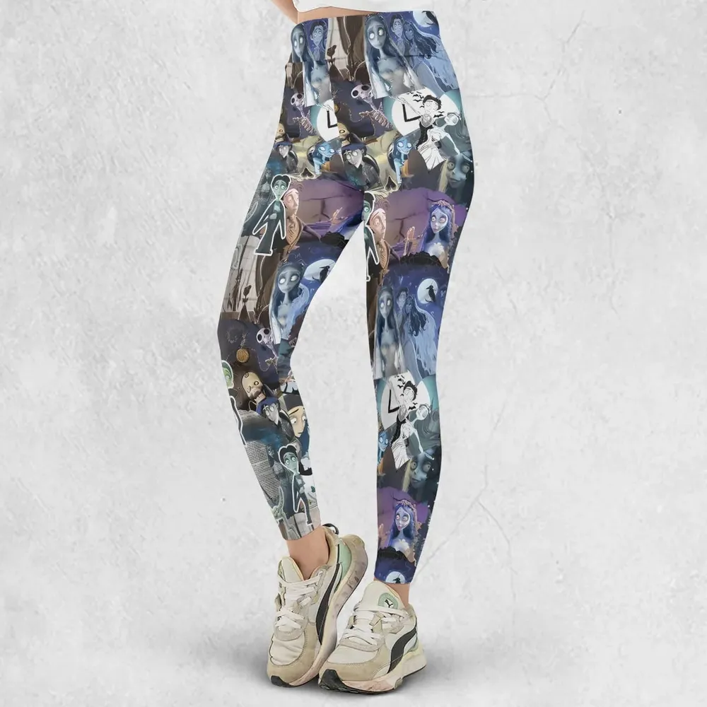 Unalive Bride Corpse Bride Legging - 2