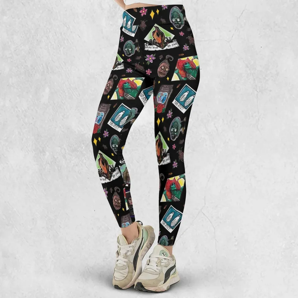 Showtime Beetlejuice Themed Legging - 2