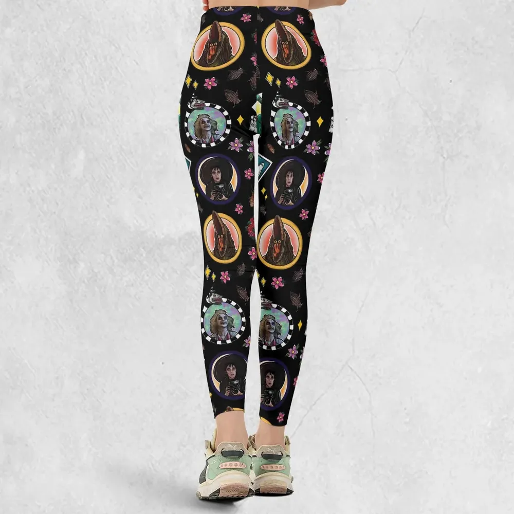Showtime Beetlejuice Themed Legging - 3