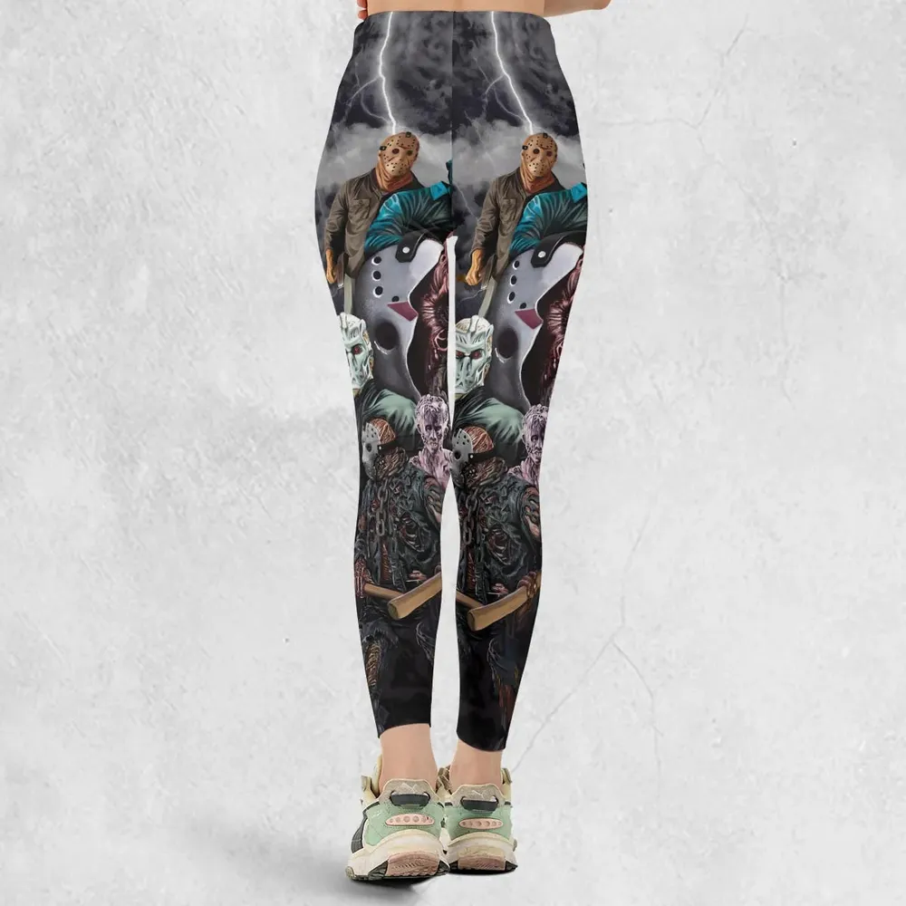 Jason Voorhees Evolution Legging - 3