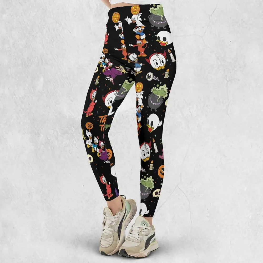 Huey, Dewey and Louie Duck Halloween Legging - 2