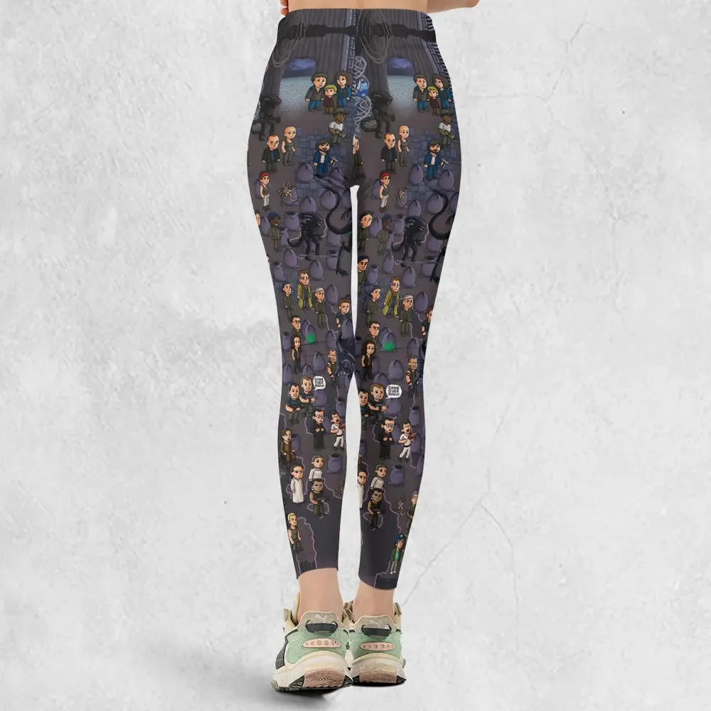 Out of Space Alien Legging - 3