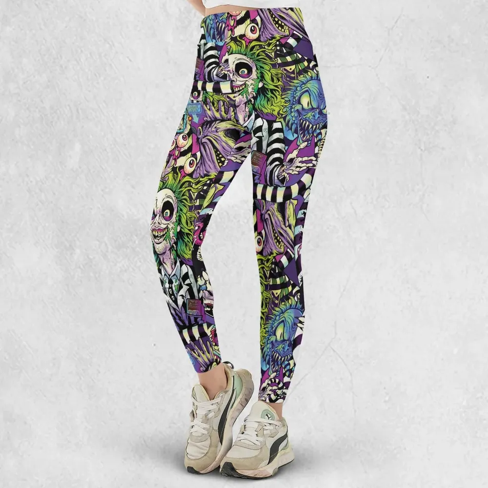 Stay Spooky Beetlejuice Legging - 2