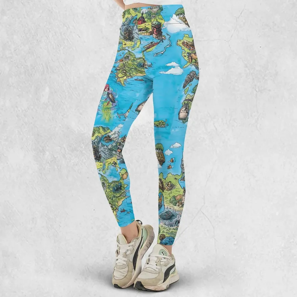 Ghibli Land Legging - 2