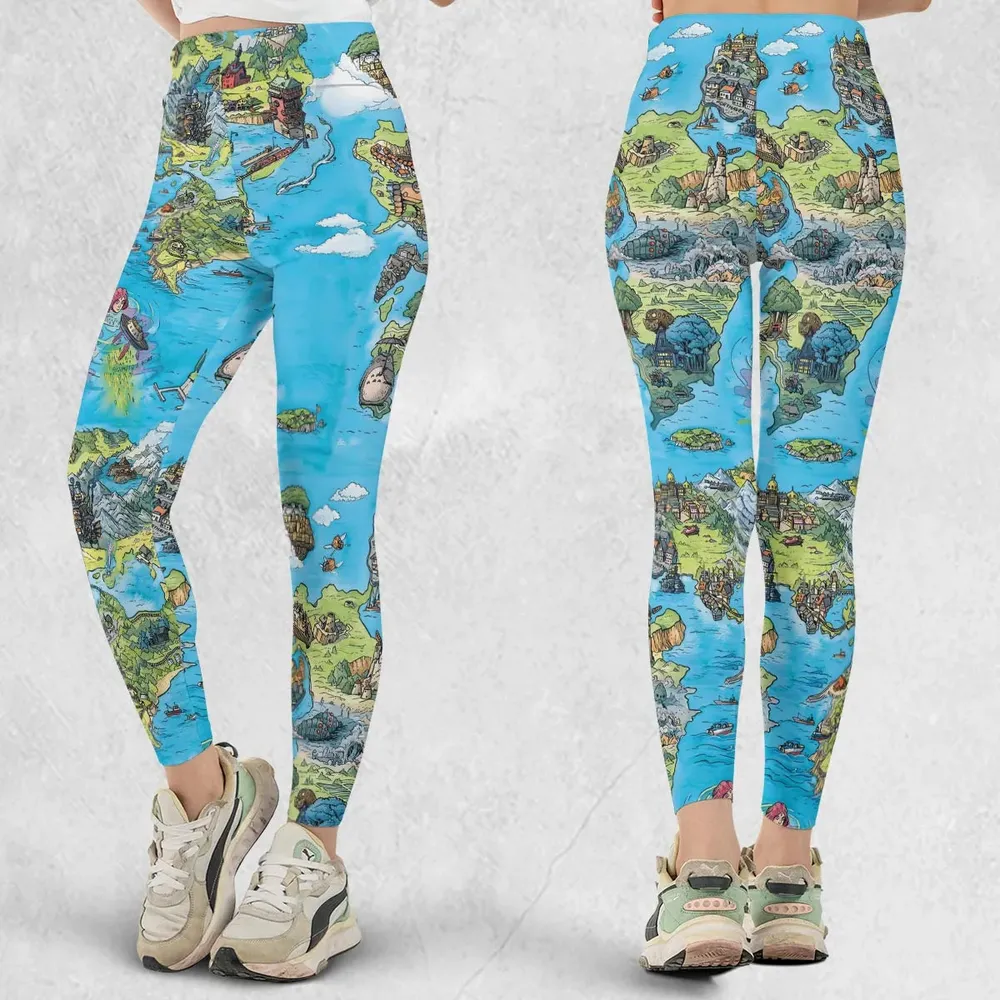 Ghibli Land Legging - 1