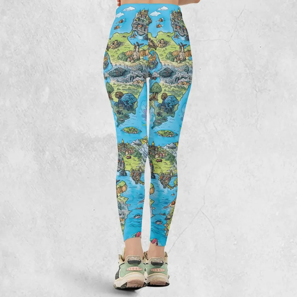Ghibli Land Legging - 3