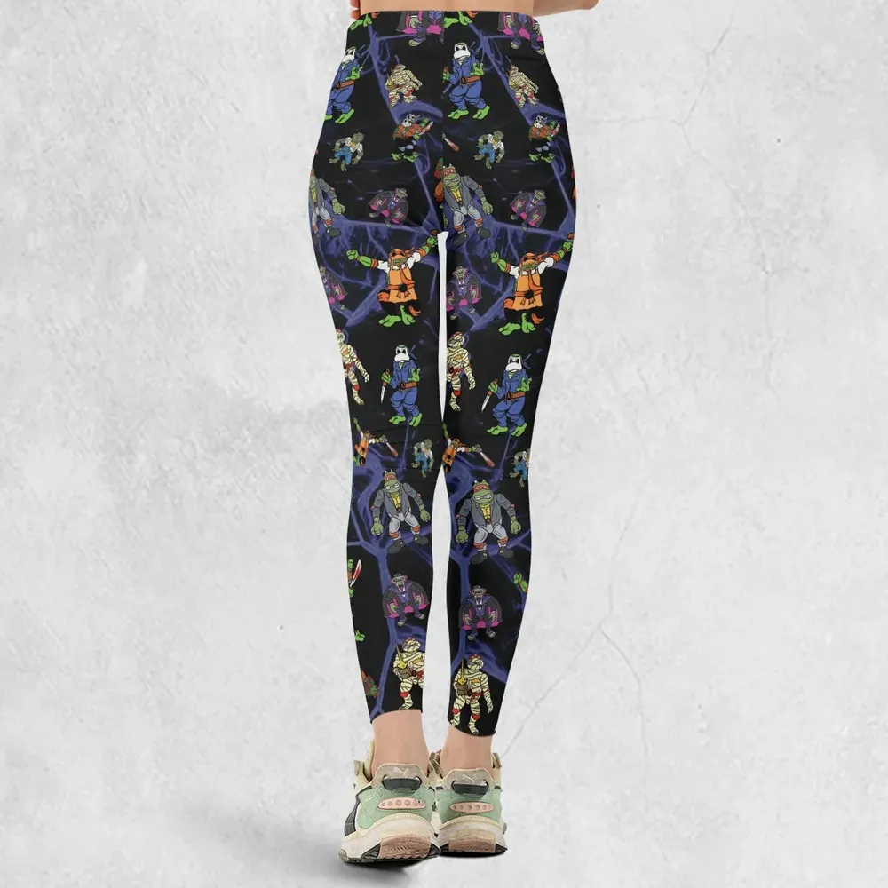 TMNT Universal Monsters And Sewer Slasher Toys Legging - 3