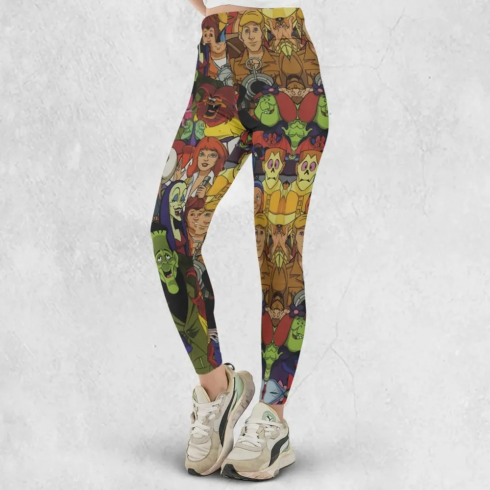 Frightfully Funny Ghostbusters Groovie Goolies Legging - 2