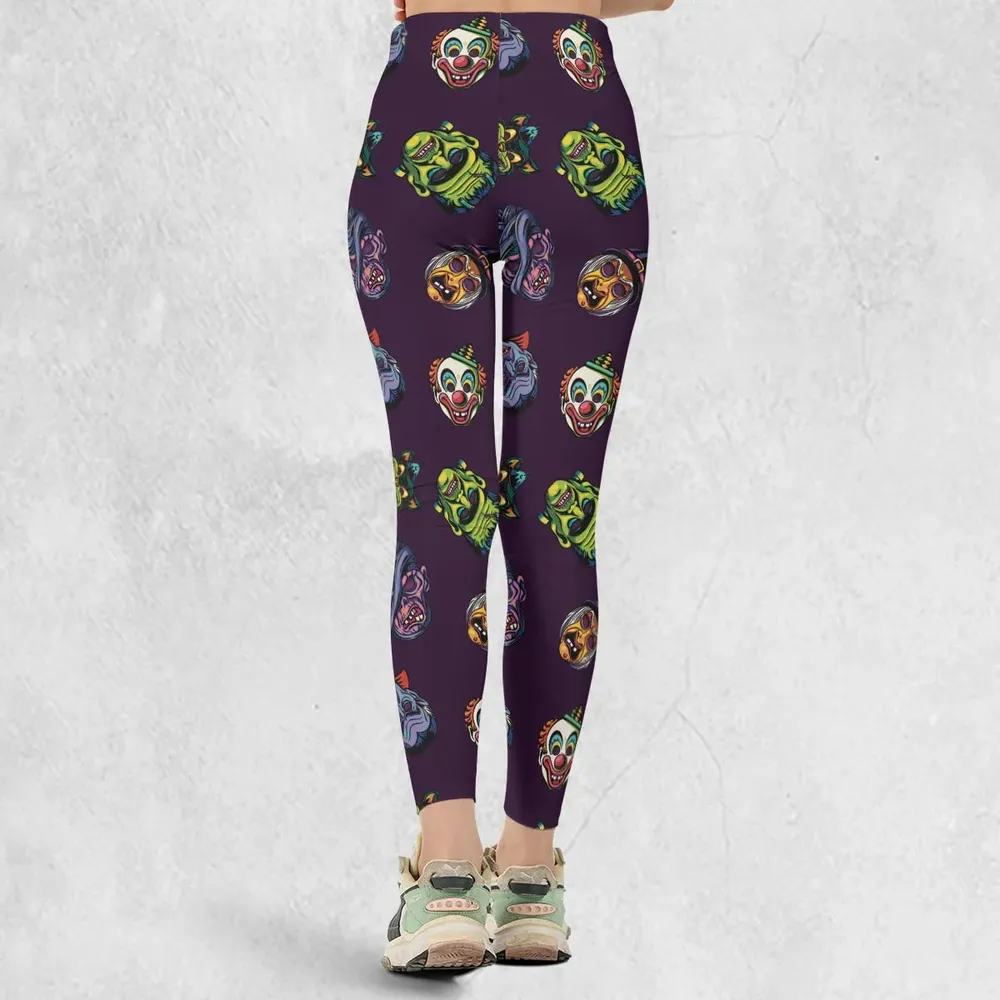 Beast Mode On Monster Masks Legging - 3