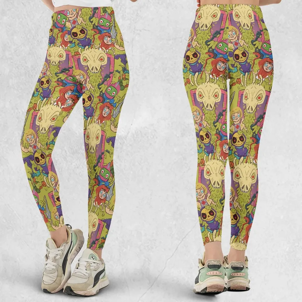 Victims of the Slime Pit He-Man and the Masters of the Universe Legging - 1