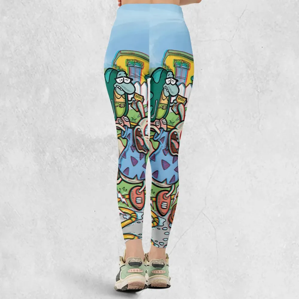 Spunky Style Rocko's Modern Life Legging - 3