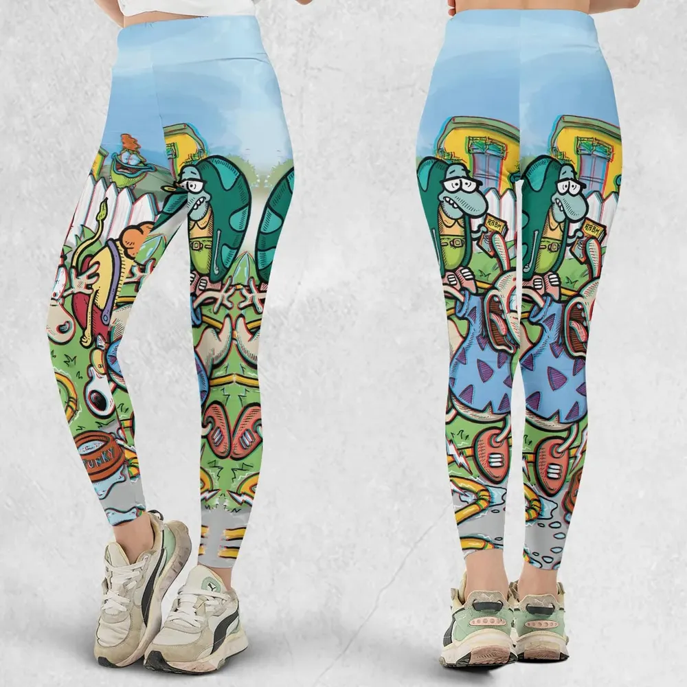 Spunky Style Rocko's Modern Life Legging - 1