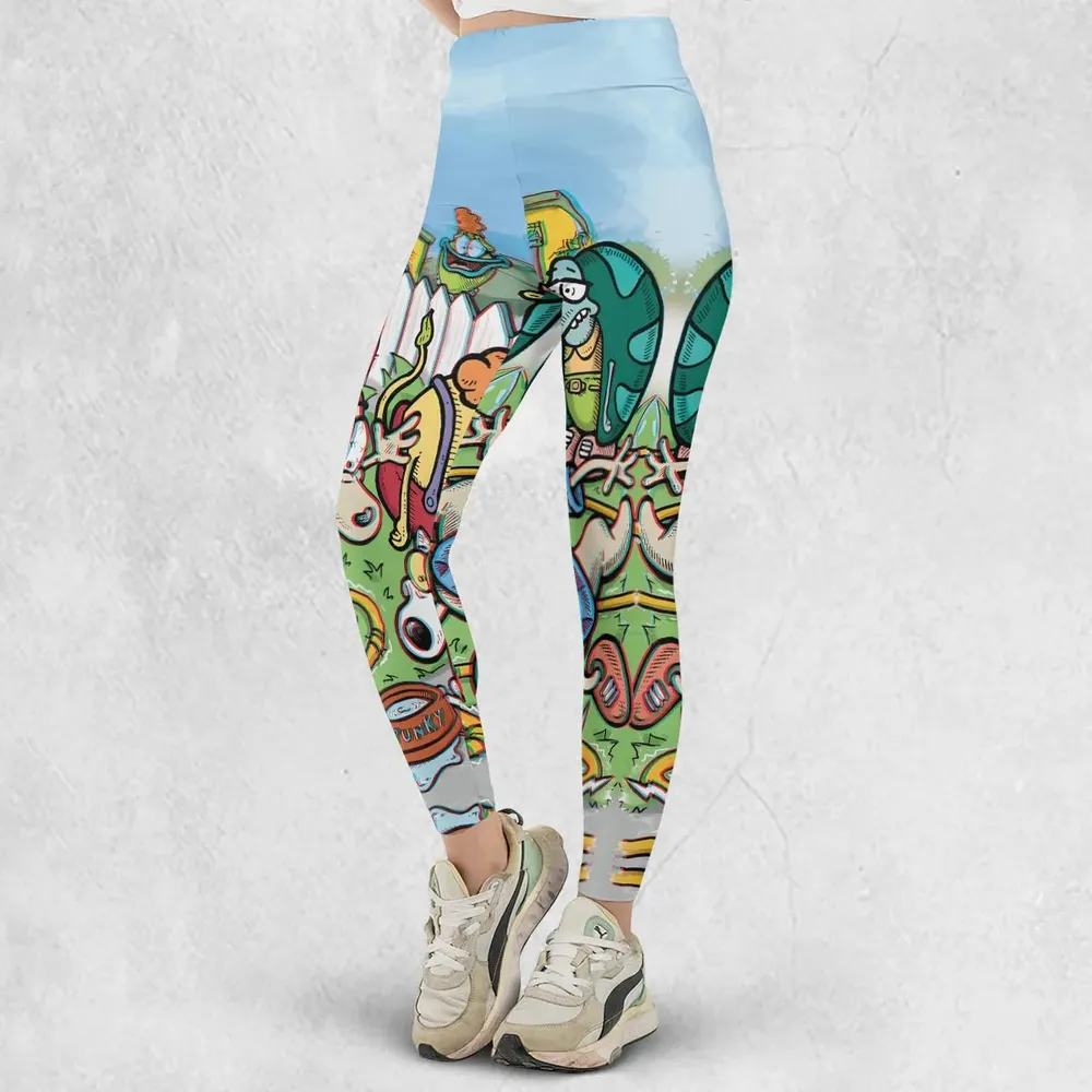 Spunky Style Rocko's Modern Life Legging - 2