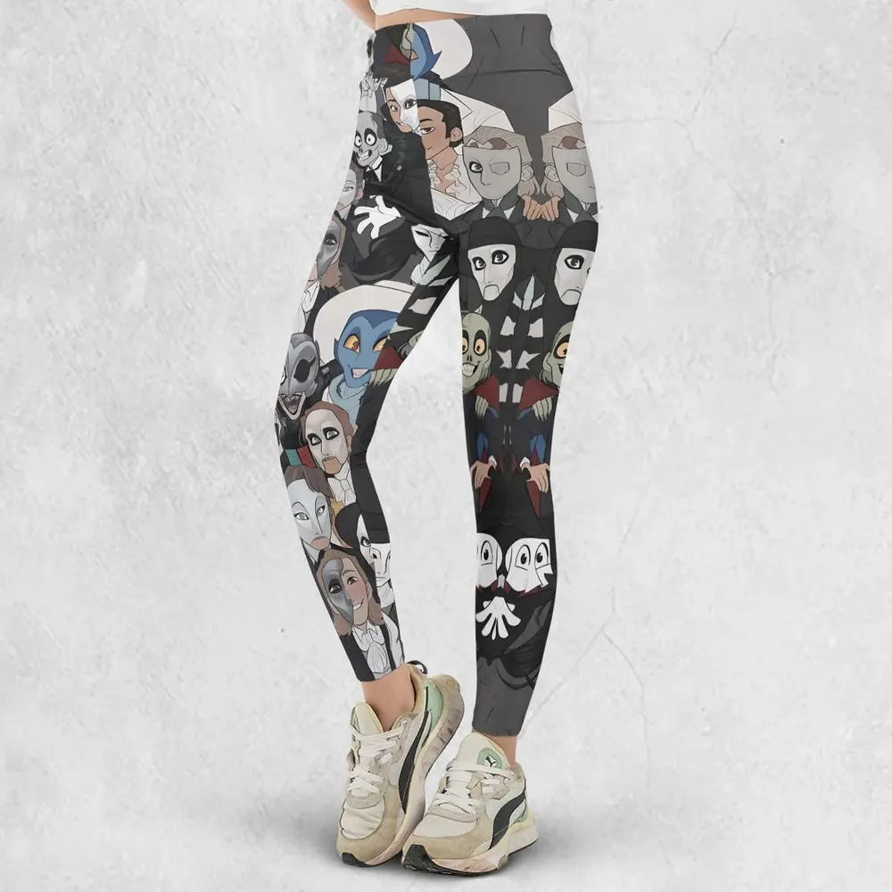 Faces The Phantom of Opera Legging - 2