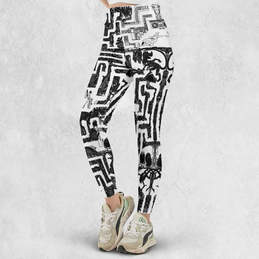 Xenomorph Alien Maze Legging - 2