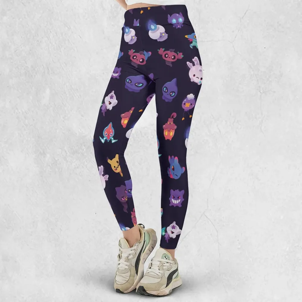 Cute Ghost Type Legging - 2