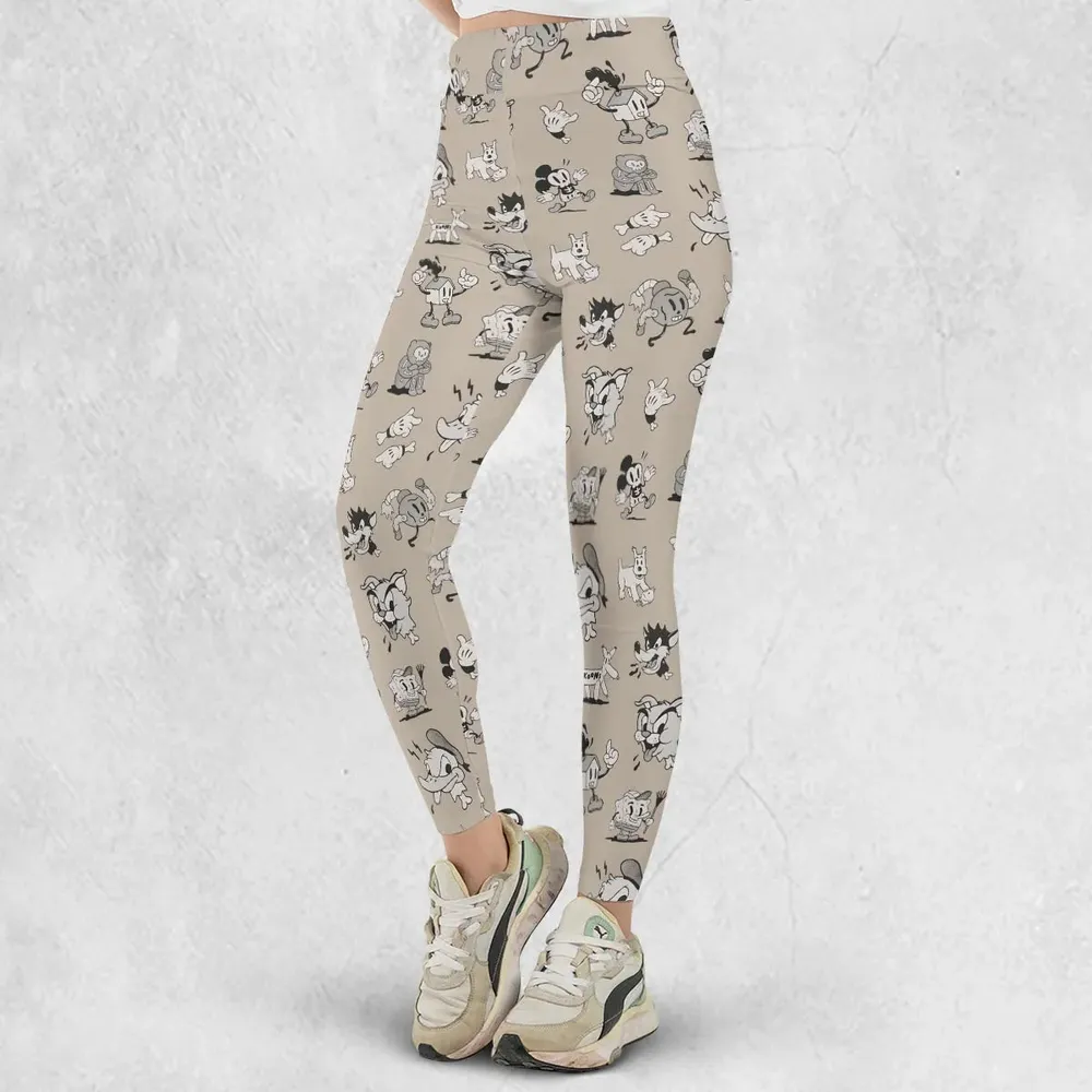 Creepy Toon Friends Legging - 2