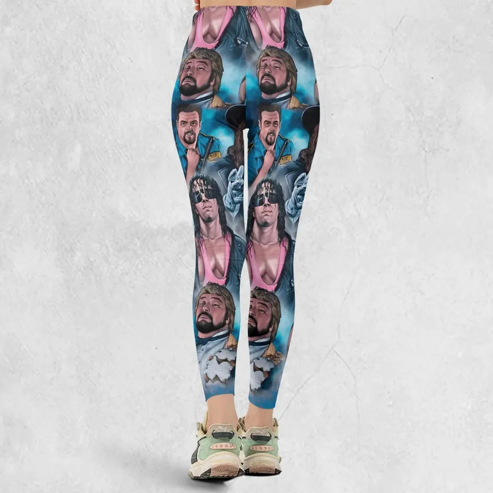 90s Wrestlers Legging - 3
