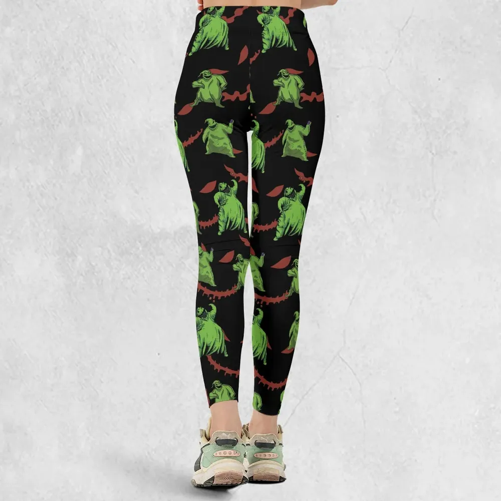 Oogie Boogie Pattern Legging - 3