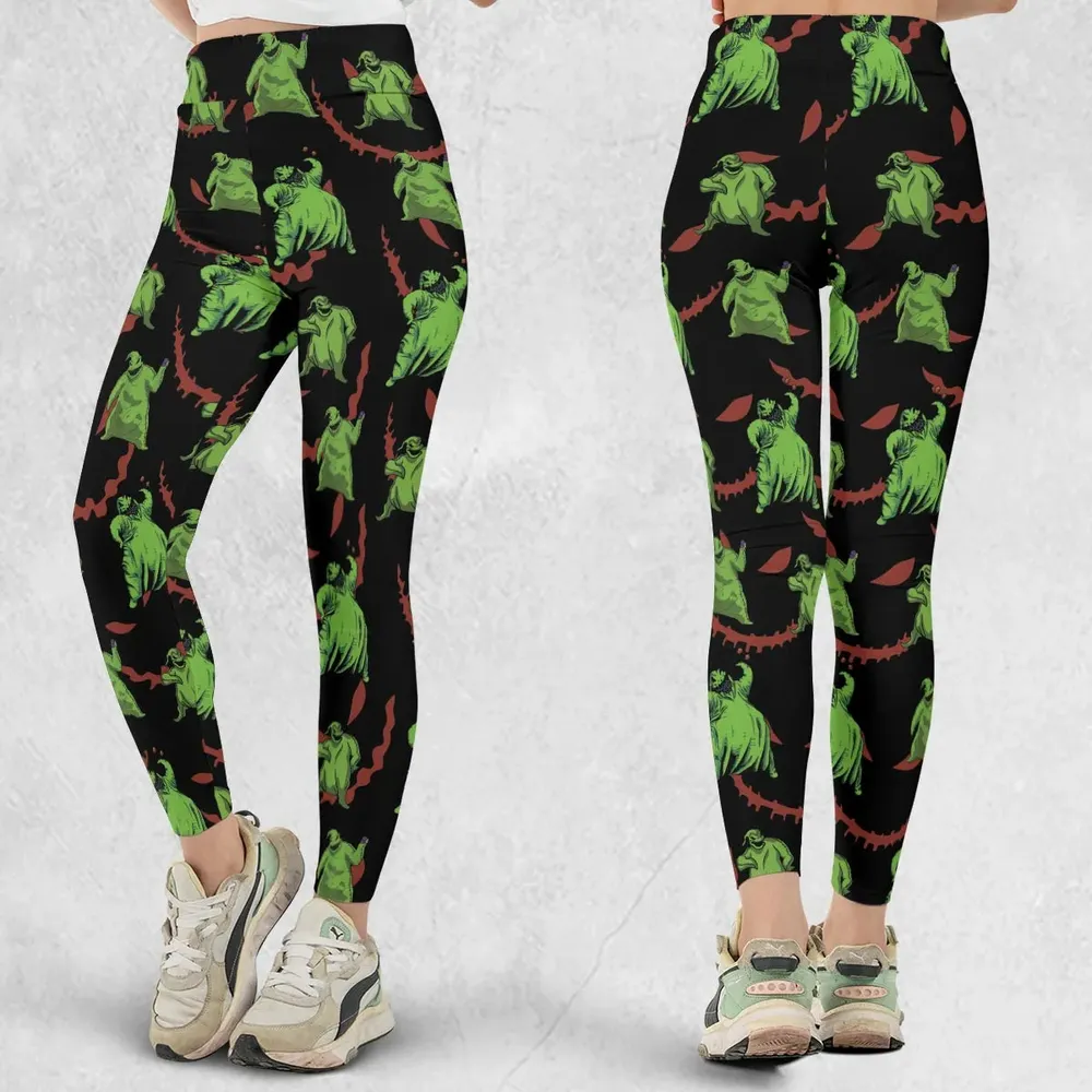 Oogie Boogie Pattern Legging - 1
