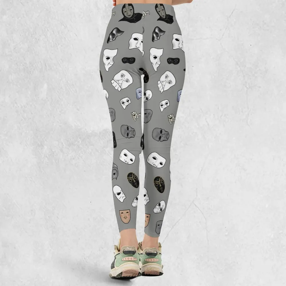 Masks of Phantom of Opera Legging - 3