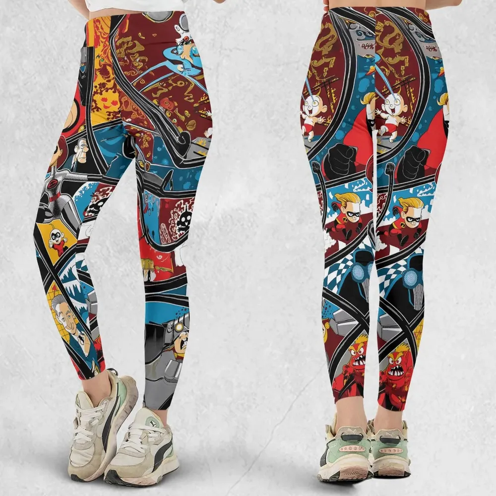 The Incredibles cartoon Legging - 1