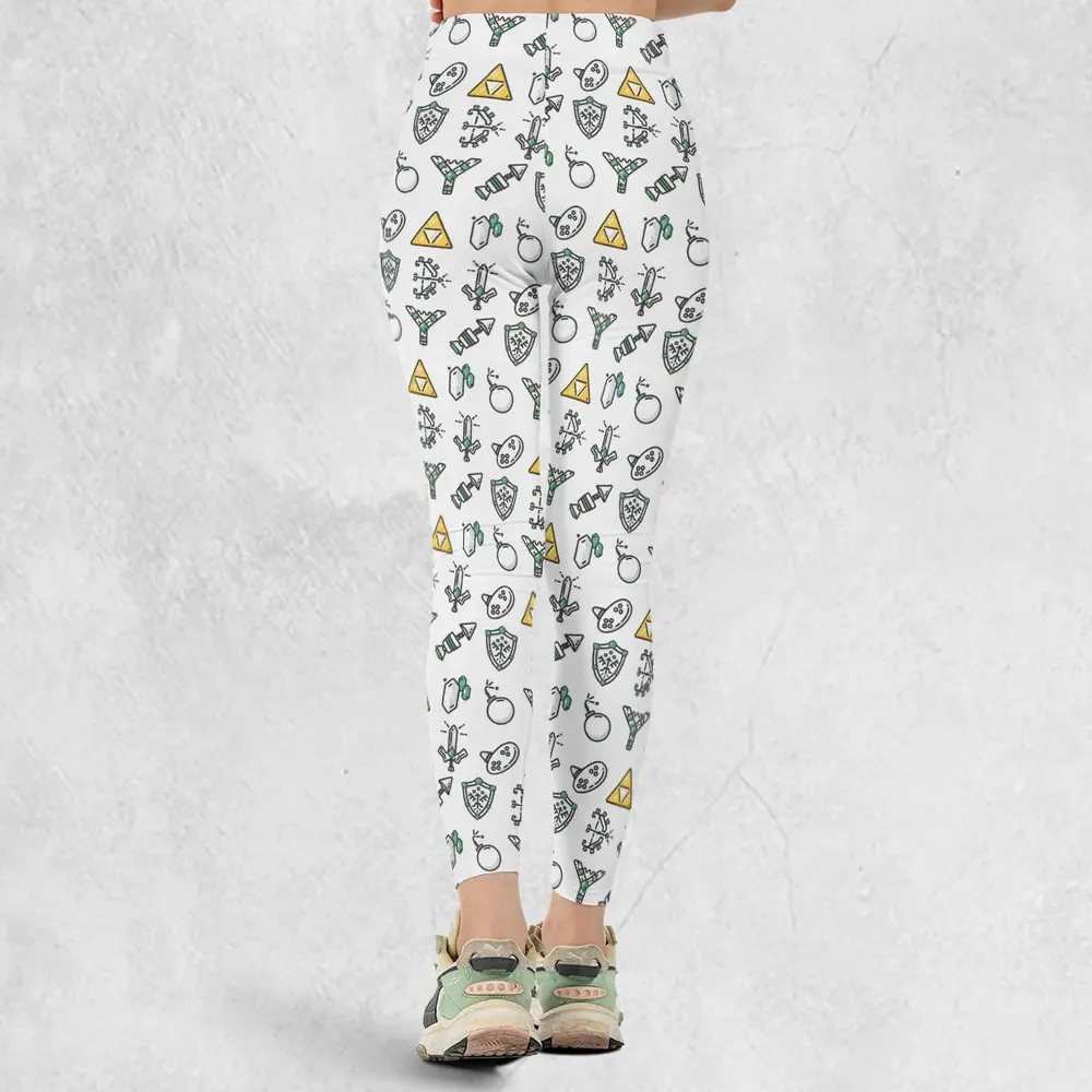 The Zelda Pixel Style Legging - 3
