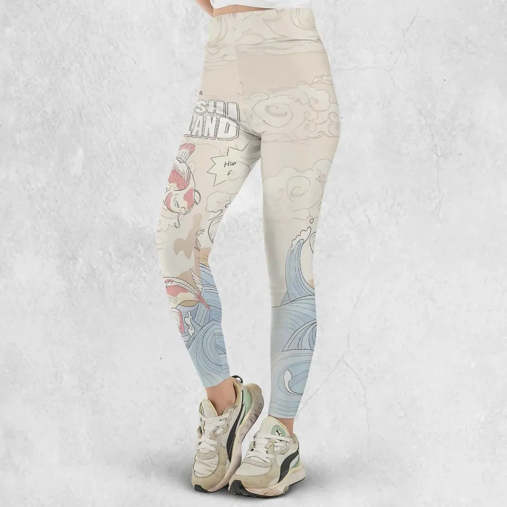 Kyoshi Island Avatar The Last Airbender Legging - 2