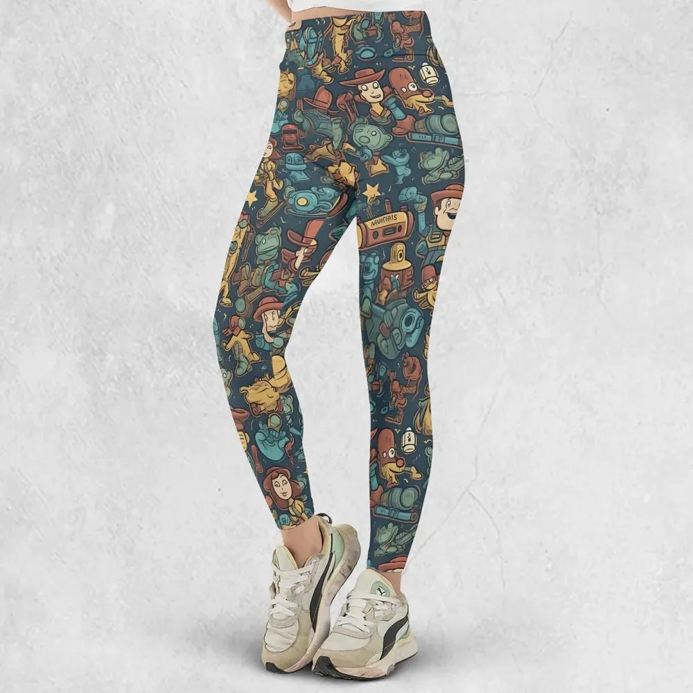Story of Toy Cowboys Toy Story Legging - 2