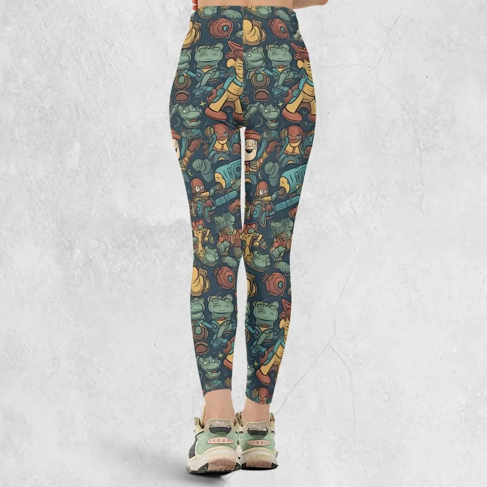 Story of Toy Cowboys Toy Story Legging - 3