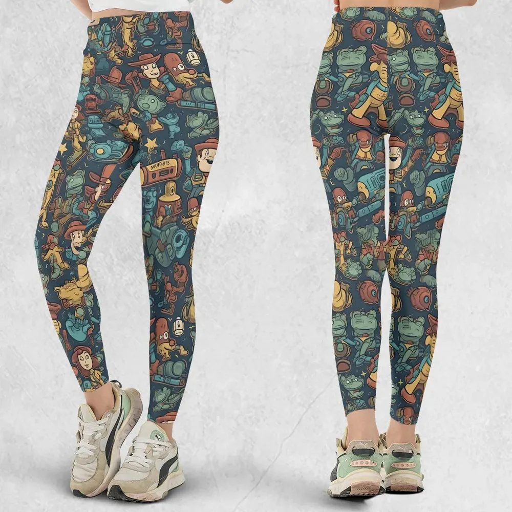 Story of Toy Cowboys Toy Story Legging - 1