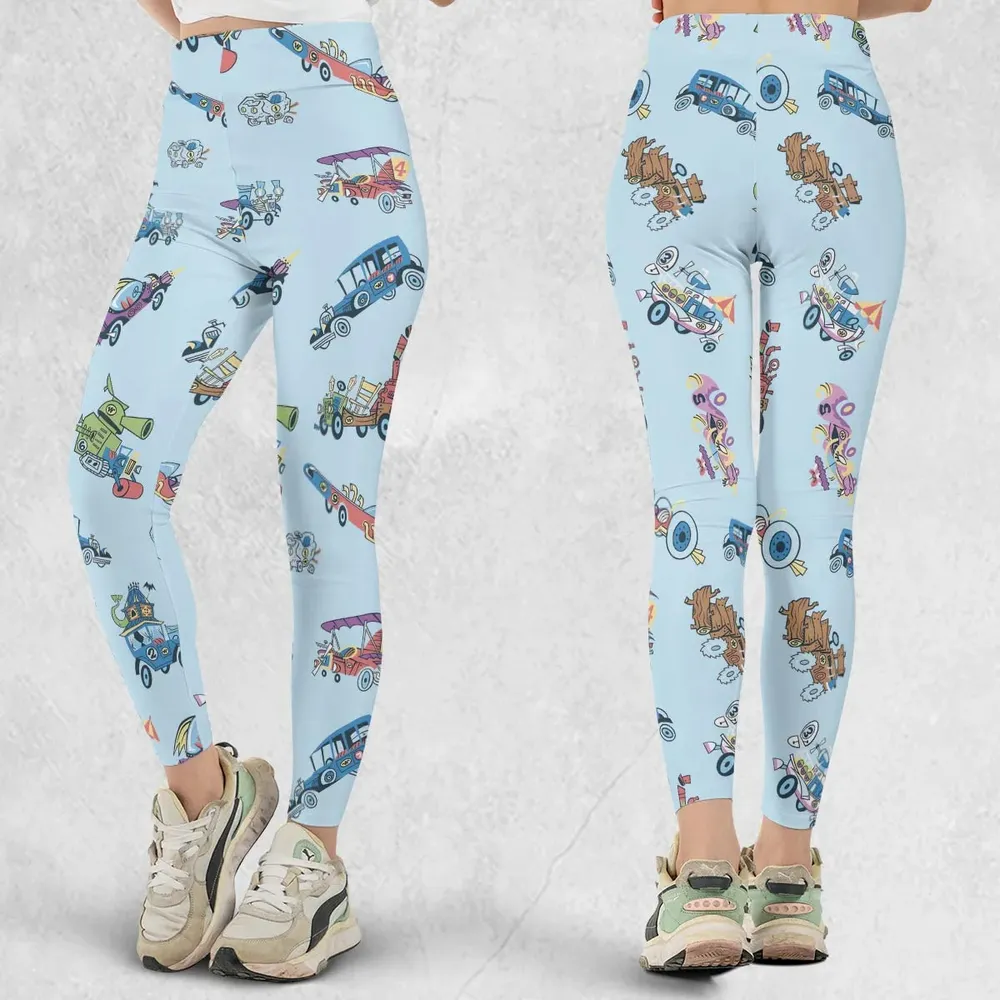 W is for Wacky Races Legging - 1