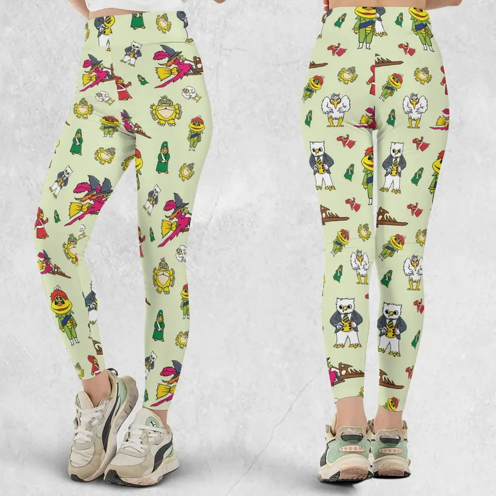 H.R. Pufnstuf Characters Sid and Marty Legging - 1
