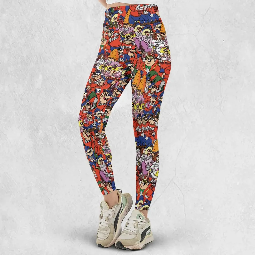 Beagle Boys Patterns Legging - 2