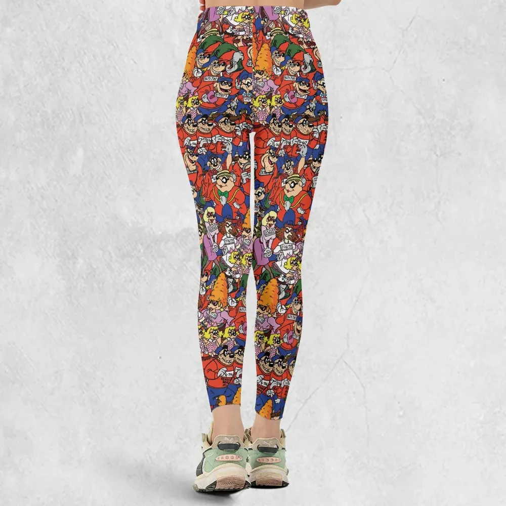 Beagle Boys Patterns Legging - 3