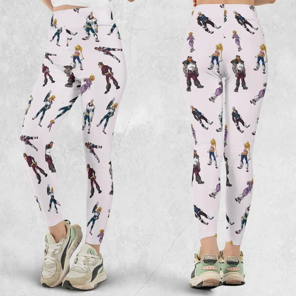 Mighty Ducks The Animated Series Characters Legging - 1