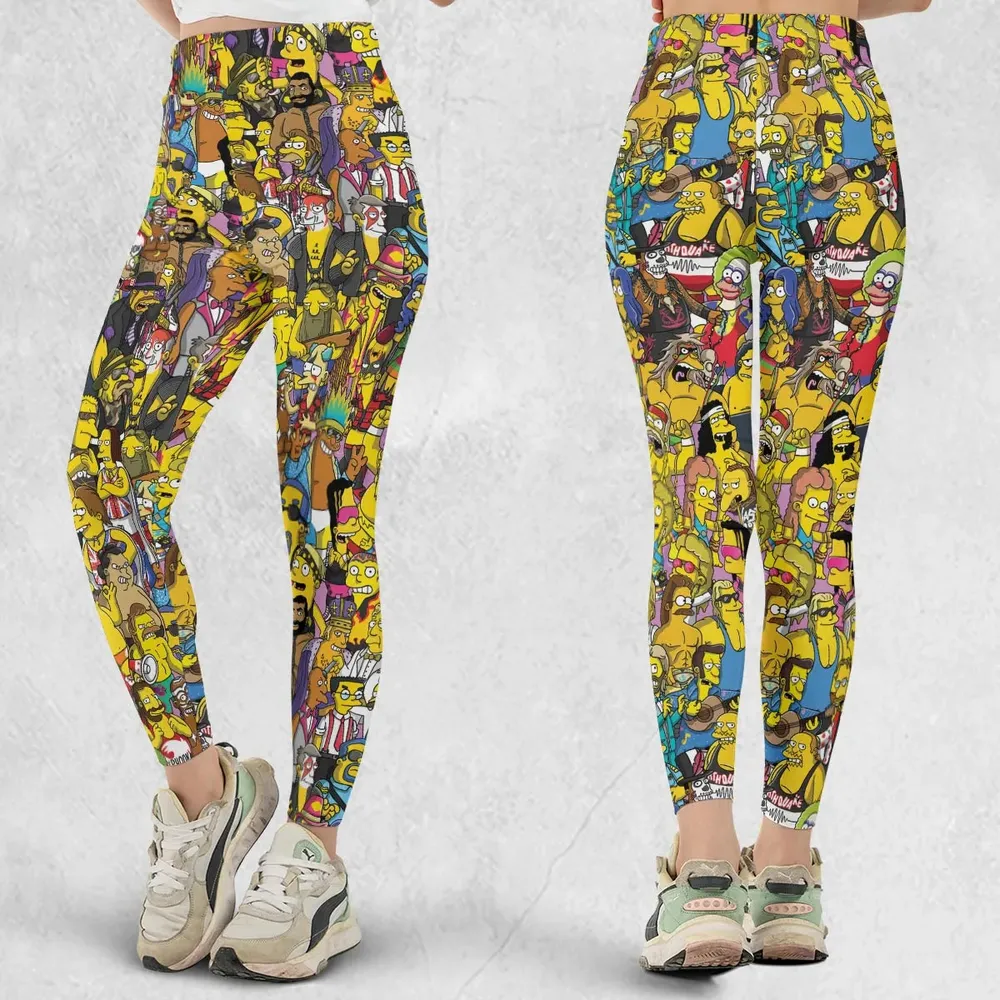 WWF Simpsons Legging - 1