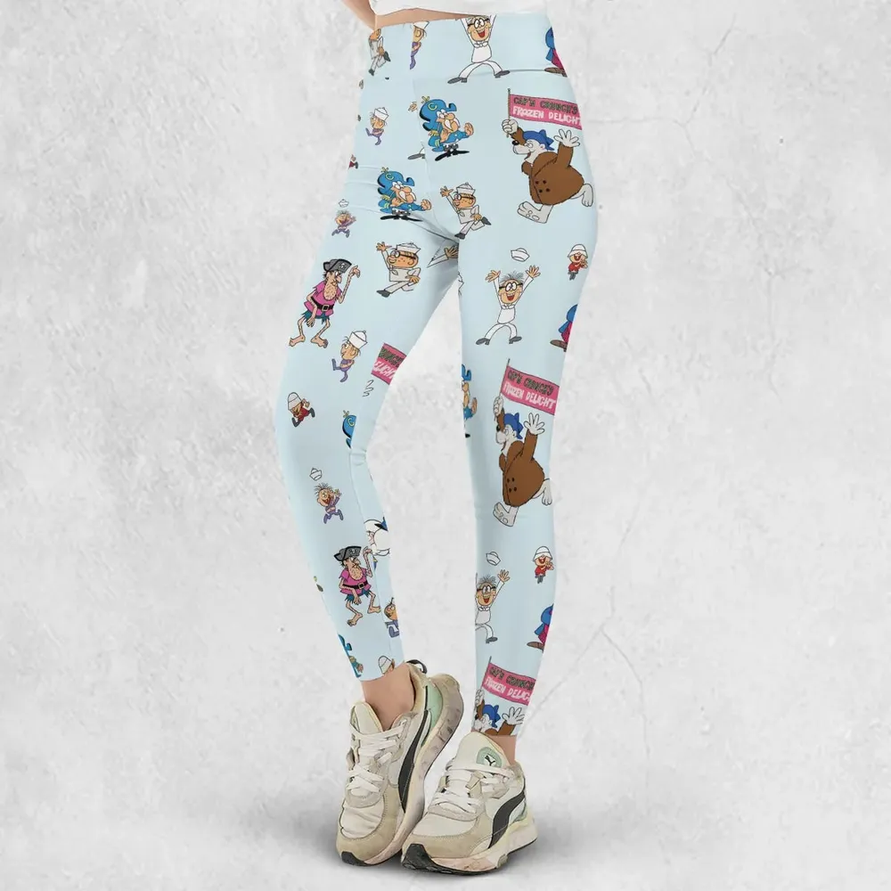 Cereal Cap'n Crunch Characters Legging - 2