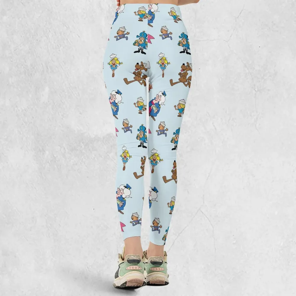 Cereal Cap'n Crunch Characters Legging - 3