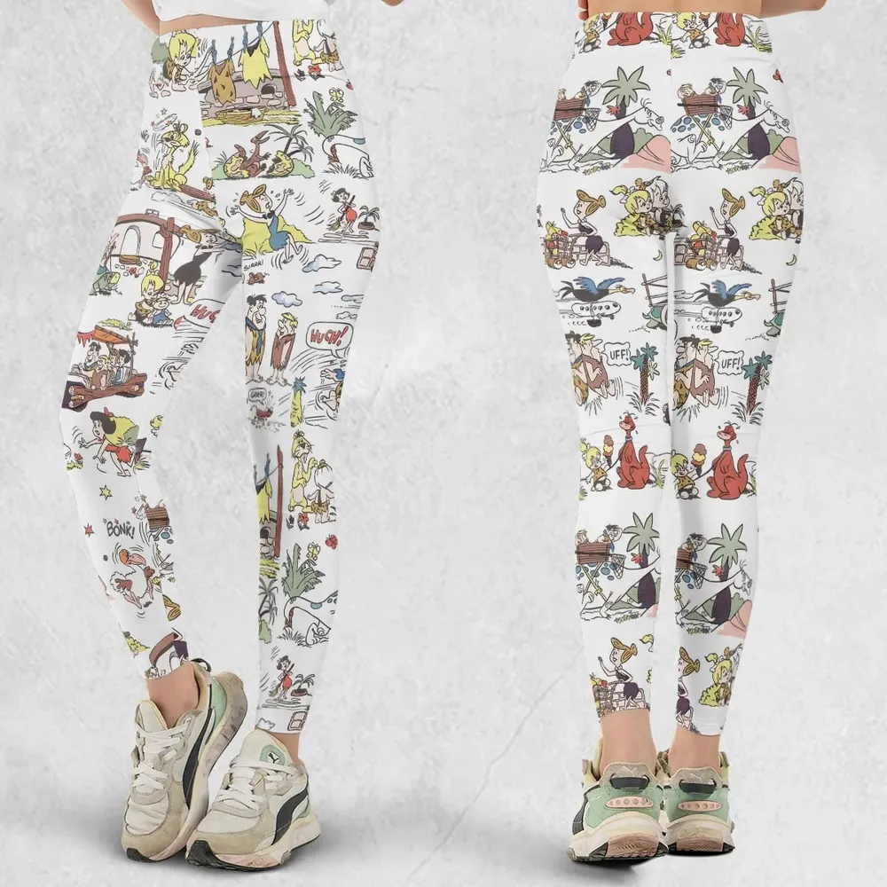 Stone Age Life The Flintstone Legging - 1