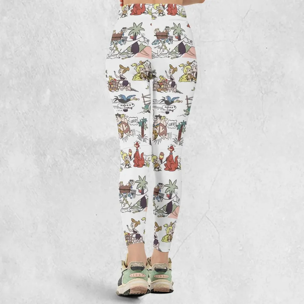 Stone Age Life The Flintstone Legging - 3